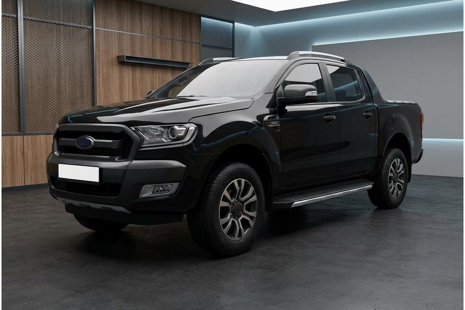Ford Ranger 2011–2022 Fullmond sivuaskelmat (2 kpl, alumiini) Image