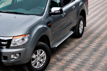 Ford Ranger 2011–2022 Sivukynnykset Allmond Grey (2 kpl, alumiini) kuva 1