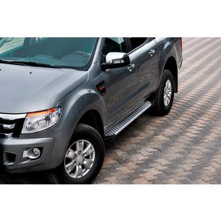 Sivukynnykset Allmond Grey (2 kpl, alumiini) Ford Ranger 2011–2022 kuva 1