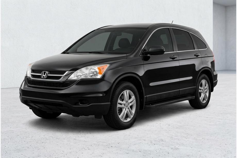 Honda CRV 2007–2011 Allmond Black sivuportaat (2 kpl, alumiini) Kuva 1