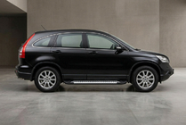 Honda CRV 2007–2011 Line-astinlaudat (2 kpl, alumiini) kuva 1