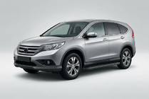 Honda CRV 2012–2016 Sivuporrast Bosphorus Black (2 kpl, alumiini) kuva 1