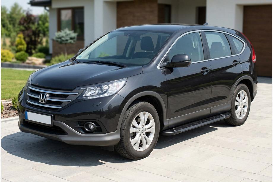 Honda CRV 2012–2016 RedLine Black sivuportaat (2 kpl, alumiini) Image