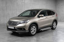Honda CRV 2012–2016 Rainbow sivuportaat (2 kpl, alumiini) kuva 1