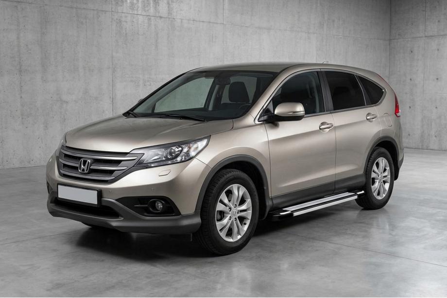 Honda CRV 2012–2016 Rainbow sivuportaat (2 kpl, alumiini) Image