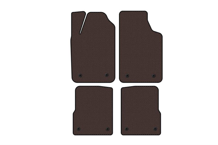 Audi A2 1999–2005 Kumimatot Carsuit (HB, ruskea) Image