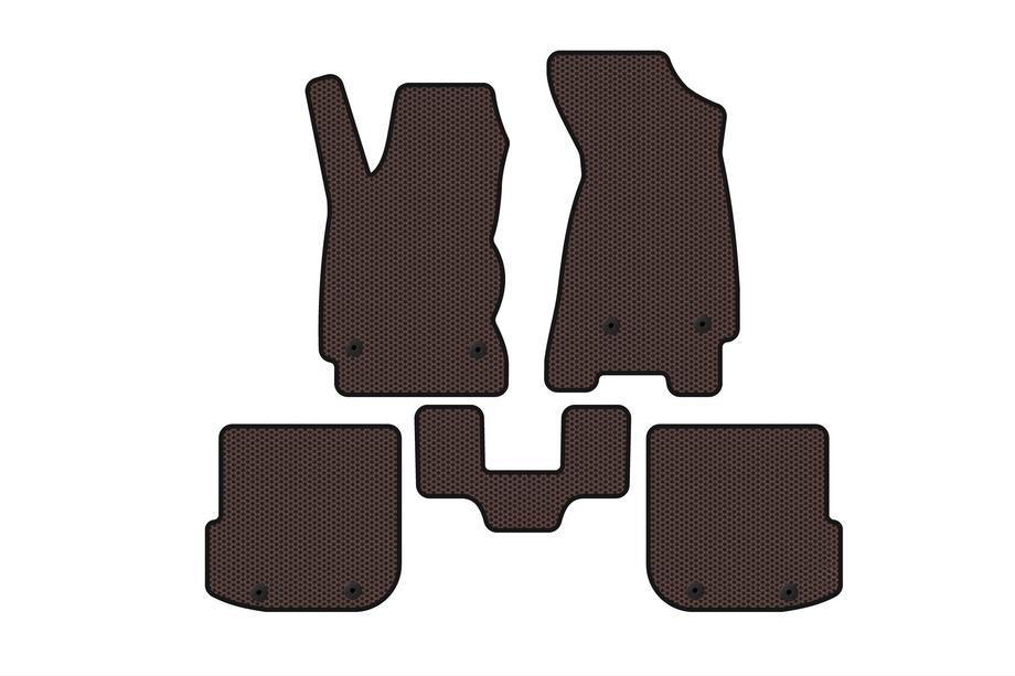 Audi A4 B5 1994–2001 Kumimatot Carsuit (Avant, ruskea) Image