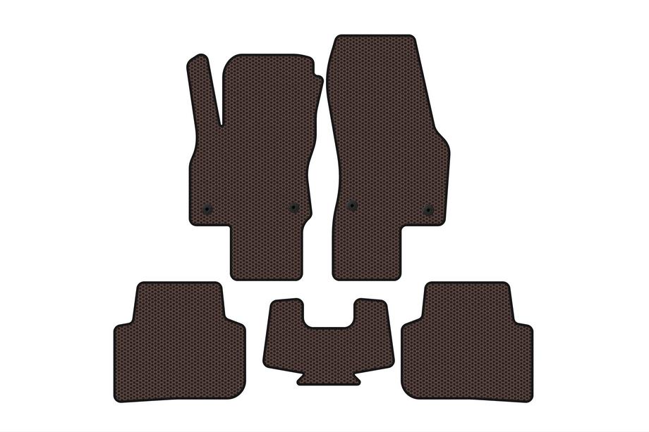 Audi Q3 2019–2025 Kumimatot Carsuit (Ruskea) Image