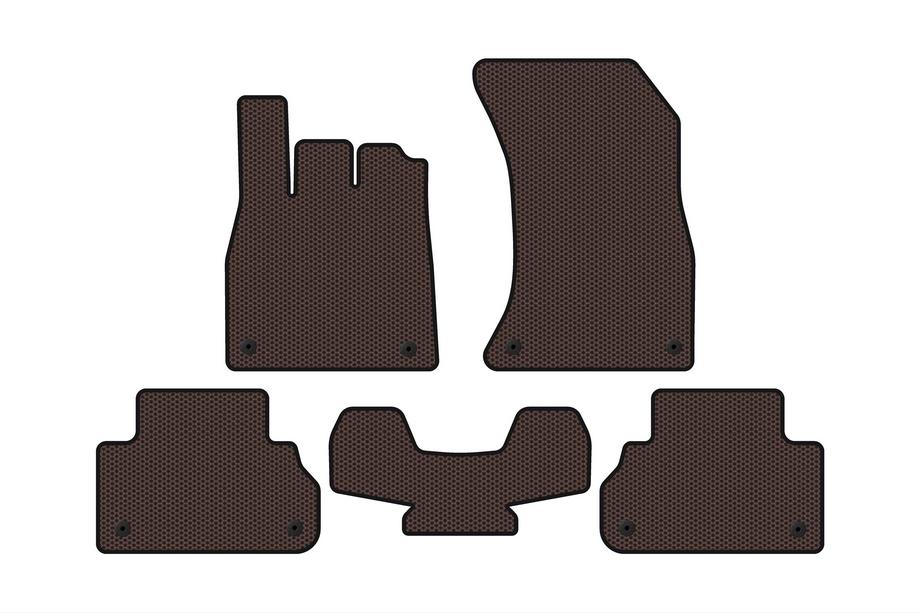 Audi Q5 2017–2025 Kumimatot Carsuit (Ruskea) Image