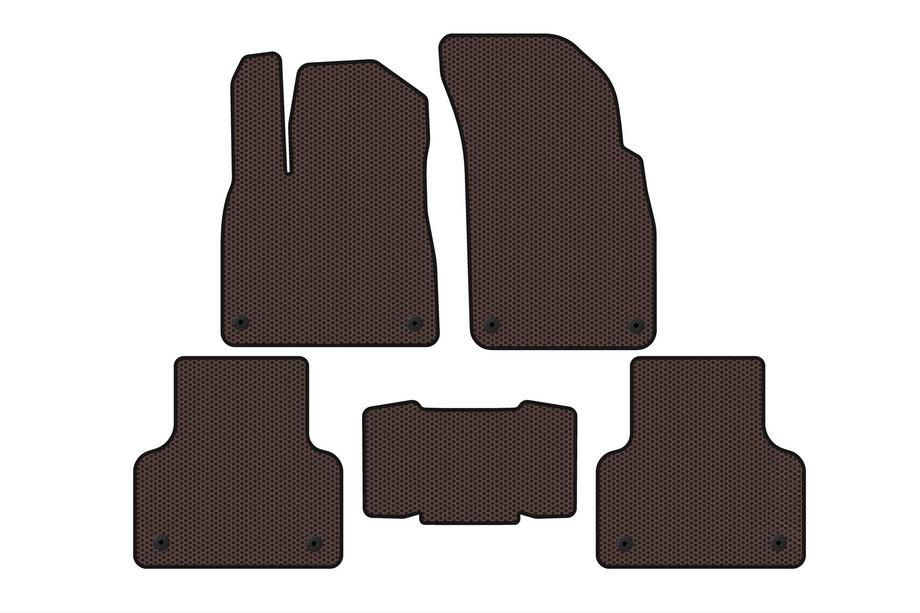 Audi Q8 2018– Kumimatot Carsuit (Ruskea) Image