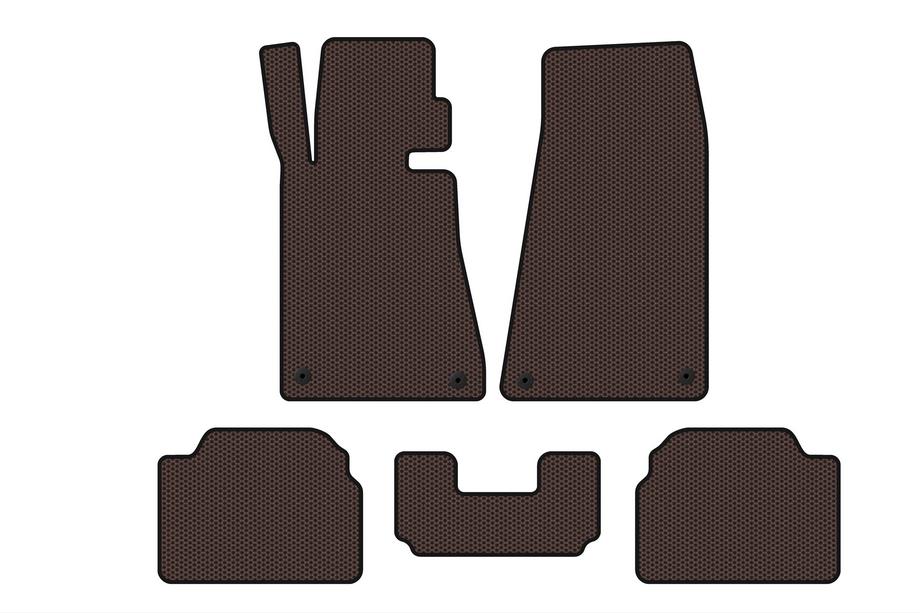 BMW 5-sarja E34 1988–1995 Kumimatot Carsuit (Ruskea) Image