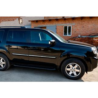 Allmond Black sivuaskelmat (2 kpl, alumiini) kuva 3