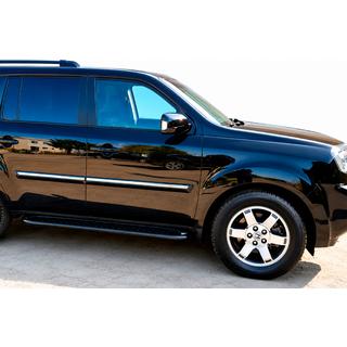 Allmond Black sivuaskelmat (2 kpl, alumiini)