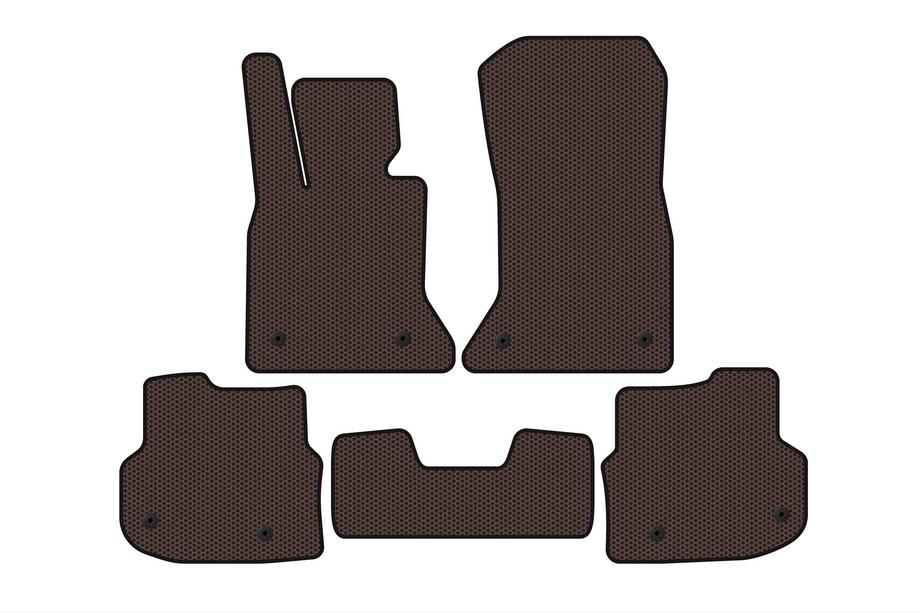 BMW 5-sarja F10/F11 2010–2016 Kumimatot Carsuit 2010-2013 (Ruskea) Image