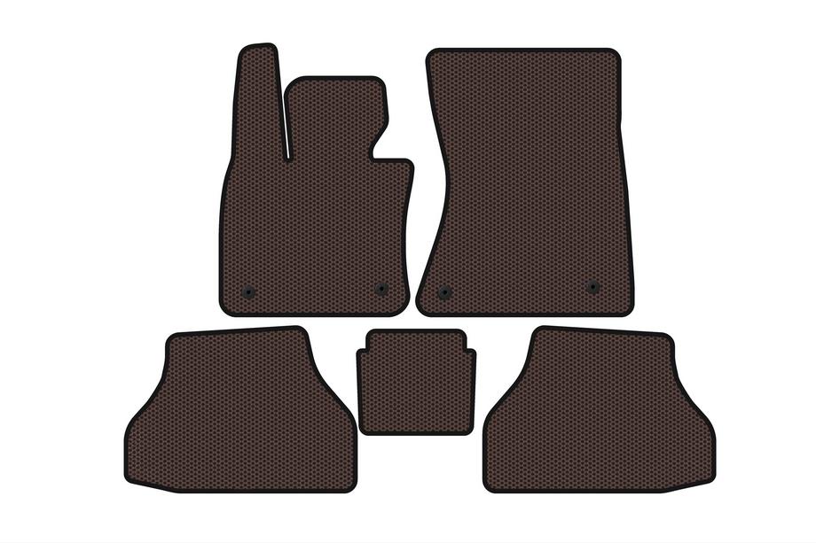 BMW X6 E71 2008–2014 Kumimatot Carsuit V-2 (Ruskea) Image