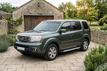Honda Pilot 2008–2015 Sunrise sivuportaat (2 kpl, alumiini) kuva 1