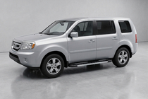 Honda Pilot 2008–2015 RedLine V1 sivuportaat (2 kpl, alumiini) kuva 1