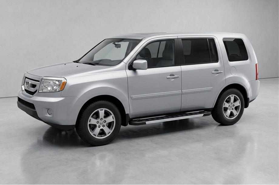 Honda Pilot 2008–2015 RedLine V1 sivuportaat (2 kpl, alumiini) Image
