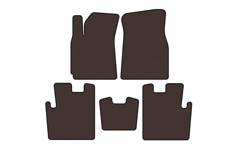 Chery Tiggo 1 2005–2016 Kumimatot Carsuit (2009-2013, ruskea) Image
