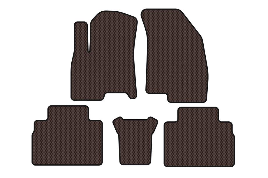 Chery Tiggo 8 2017– Kumimatot Carsuit (Ruskea) Image