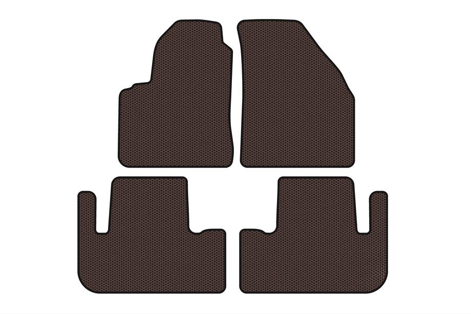 Chevrolet Tacuma/Rezzo 2000–2008 Kumimatot Carsuit (Ruskea) Image