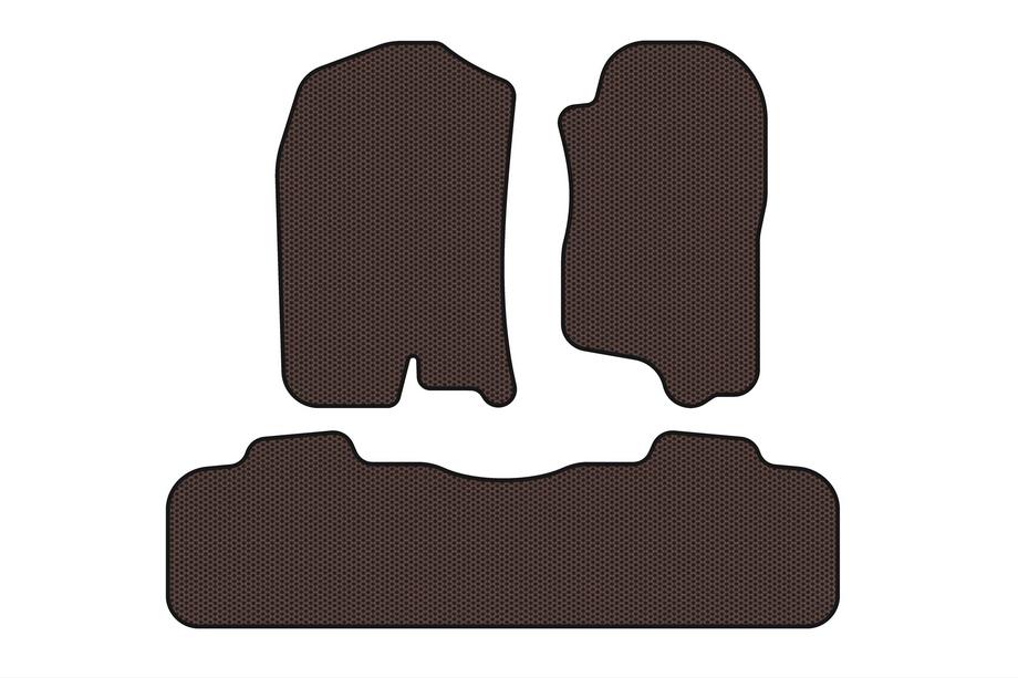 Chevrolet Tahoe 2007–2014 Kumimatot Carsuit (2 riviä, 2007-2014, ruskea) Kuva 1