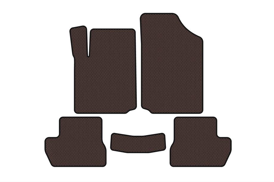 Citroen C-2 2003–2009 Kumimatot Carsuit (Ruskea) Image