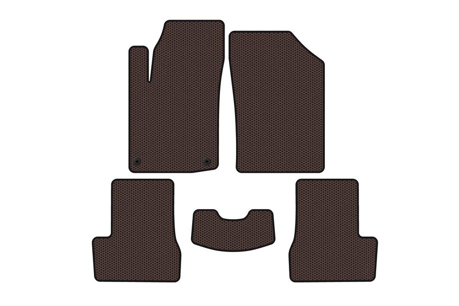 Citroen C-3 2009–2016 Kumimatot Carsuit (HB, ruskea) Image