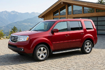 Honda Pilot 2008–2015 Maydos V1 sivuportaat (2 kpl, alumiini ↗ ruostumaton teräs) kuva 1