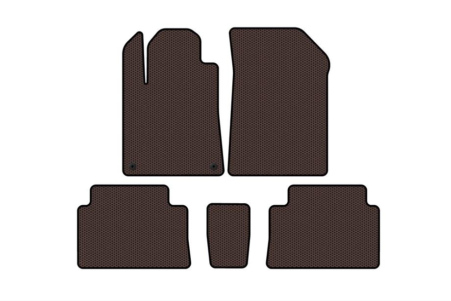 Citroen C-5 2001–2008 Kumimatot Carsuit (Ruskea) Image