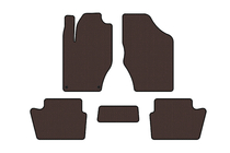 Citroen DS-4 2010–2015 Kumimatot Carsuit (HB, ennen faceliftia, ruskea) kuva 1