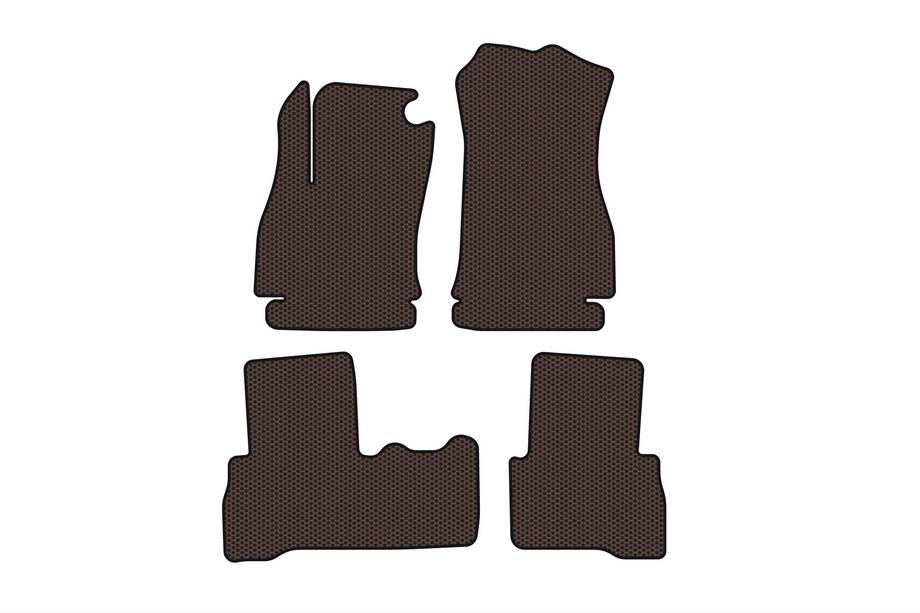 Citroen Nemo 2007–2017 Kumimatot Carsuit (Ruskea) Image