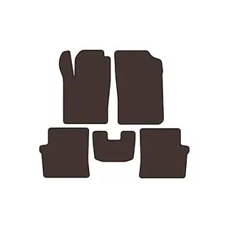 Kumimattosarja Carsuit (HB, 5-ovinen, ruskea) kuva 1