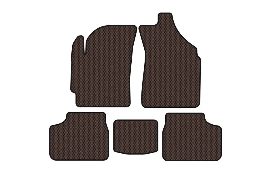 Daewoo Matiz 1998–2008 Kumimatot Carsuit (Ruskea) Image