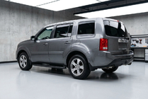 Honda Pilot 2008–2015 Sivuporrast Bosphorus Black (2 kpl, alumiini) kuva 1