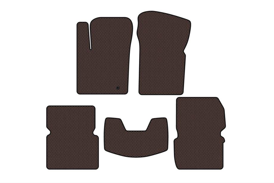 Dodge Avenger 2007–2014 Kumimatot Carsuit (Ruskea) Image