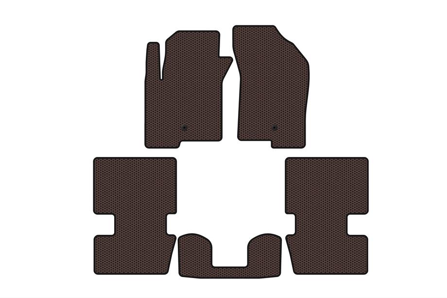 Dodge Caliber 2006–2011 Kumimatot Carsuit (HB, ruskea) Image