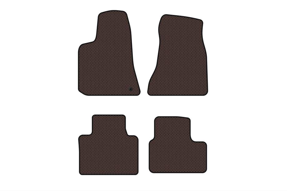 Dodge Charger 2005–2010 Carsuit kumimatot (2005-2010, ruskea) Image