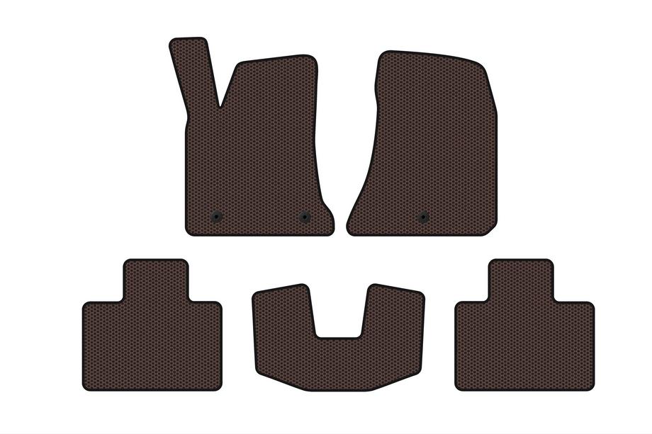 Dodge Charger 2010–2023 Kumimatot Carsuit (2015-2023, SD, ruskea) Image