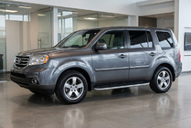 Honda Pilot 2008–2015 Tayga Grey -sivuaskelmat (2 kpl, alumiini) kuva 1