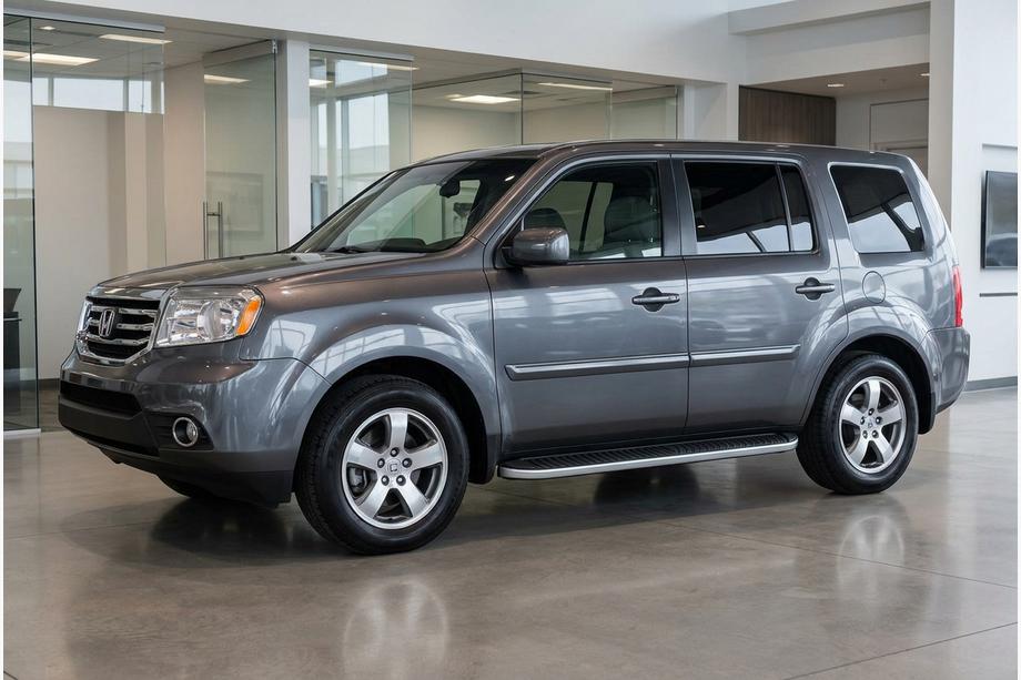Honda Pilot 2008–2015 Tayga Grey -sivuaskelmat (2 kpl, alumiini) Image