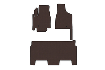 Dodge Grand Caravan V 2008–2020 Kumimatot Carsuit (2008-2020, 2 riviä, 8-paikkainen/SXT-varustetaso, ruskea) kuva 1