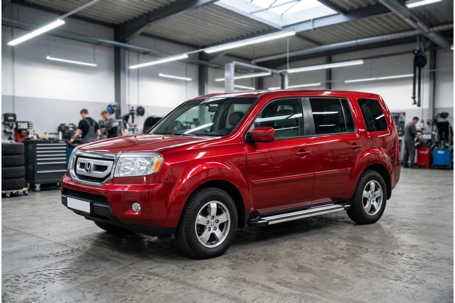 Honda Pilot 2008–2015 Rainbow sivuportaat (2 kpl, alumiini) Image