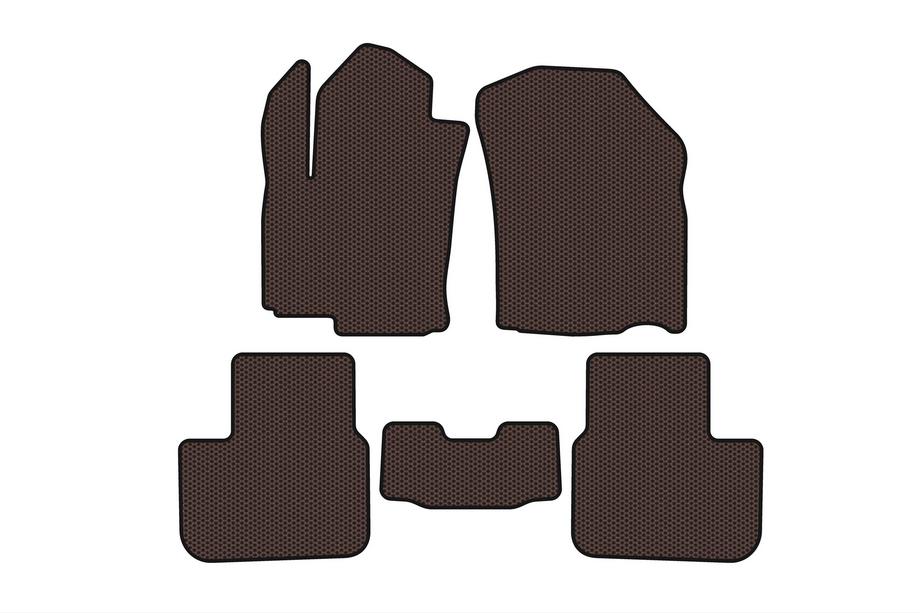 Fiat Sedici 2006–2014 Kumimatot Carsuit (HB, ruskea) Kuva 1