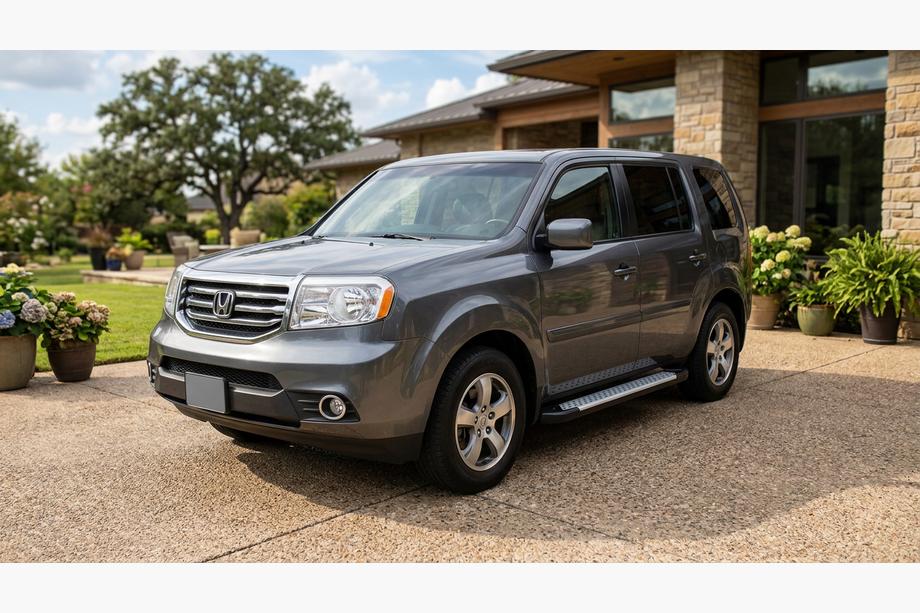 Honda Pilot 2008–2015 Allmond Grey sivuportaat (2 kpl, alumiini) Image