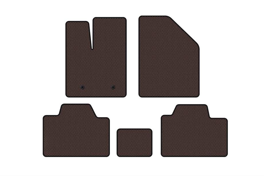 Ford Edge 2006–2014 Kumimatot Carsuit (Ruskea) Image
