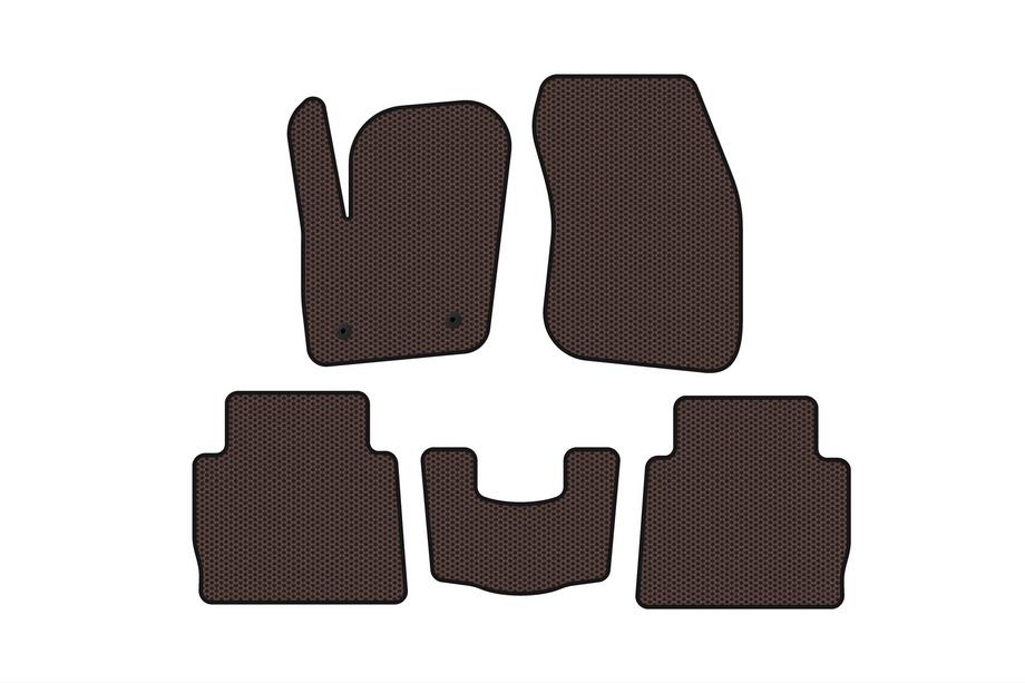 Ford Fusion 2012–2020 Kumimatot Carsuit (SD, ruskea) Image