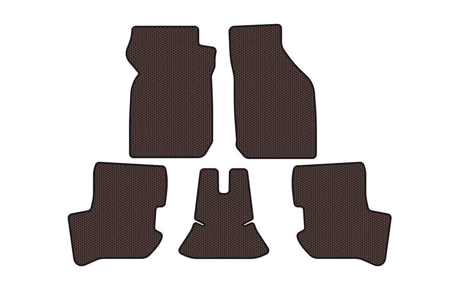 Ford Ka 1996–2008 Kumimatot Carsuit (HB, ruskea) Image