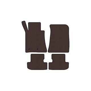 Carsuit kumimatot matkustamoon (Coupe, ruskea) Ford Mustang 2015–2023 kuva 1