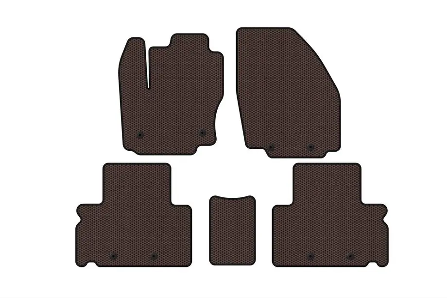 Ford S-Max 2007–2014 Kumimatot Carsuit (Ruskea) Image